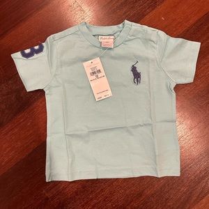 NWT 12M baby boy big pony cotton tee